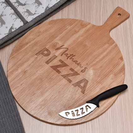 Personalised Pizza Board Any Name Engraved