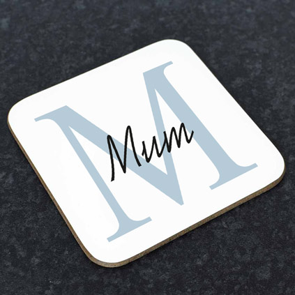 Personalised Coaster - Name And Initial