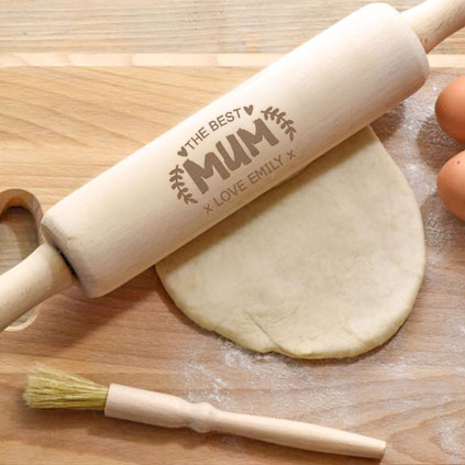 Personalised Rolling Pin - The Best Mum