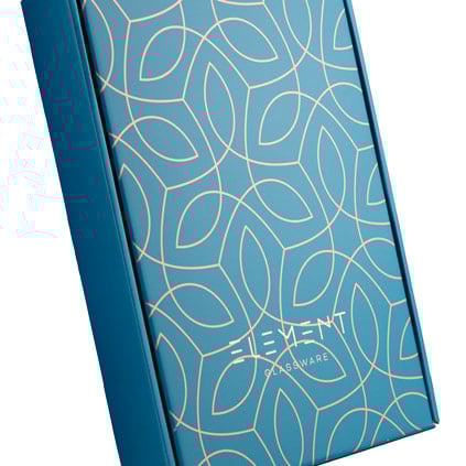 Personalised Apollo Wine Glass Set With Swarovski Elements