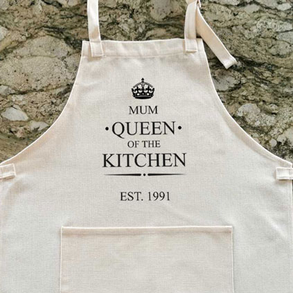 Personalised Apron - Queen Of The Kitchen