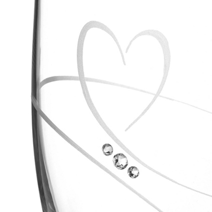 Personalised Barrel Vase Adorned With Swarovski Crystals 25cm