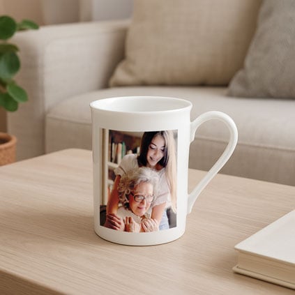 Photo Upload Bone China Mug