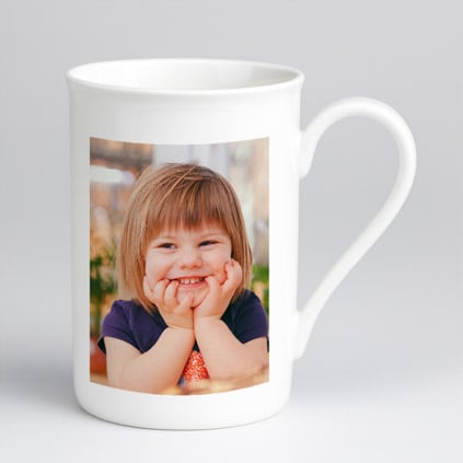 Photo Upload Bone China Mug