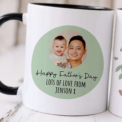 Personalised First Father's Day As My Daddy Mug