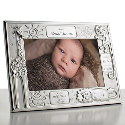 Baby Photo Frame Noahs Ark Theme