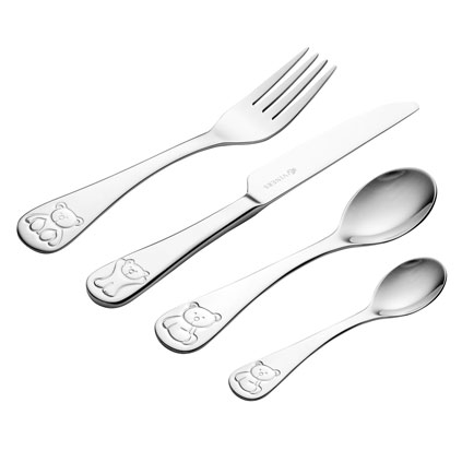 Personalised Childrens Cutlery Viners Bertie Bear