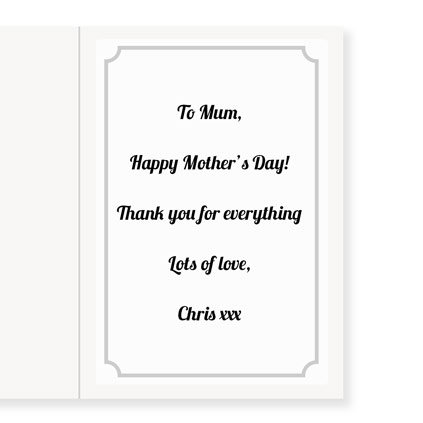 To The Best Mummy Ever Mother's Day Greeting Card