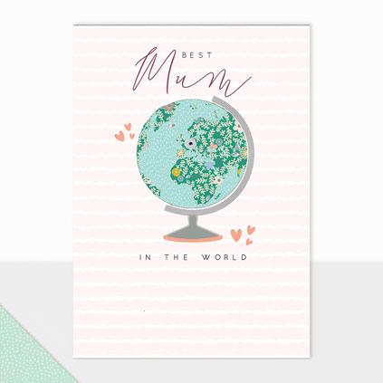 Best Mum In The World Greeting Card