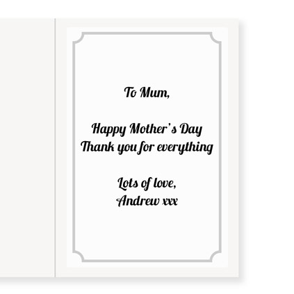Best Mum In The World Greeting Card