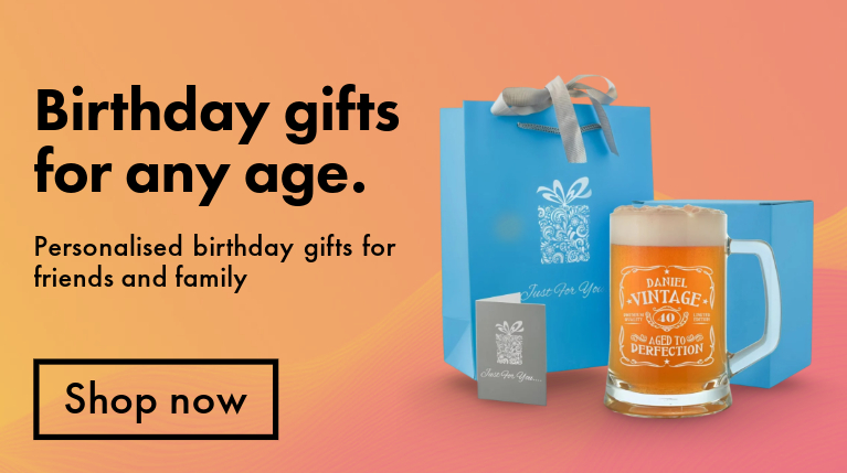 Personalised Birthday Gifts For Every Age