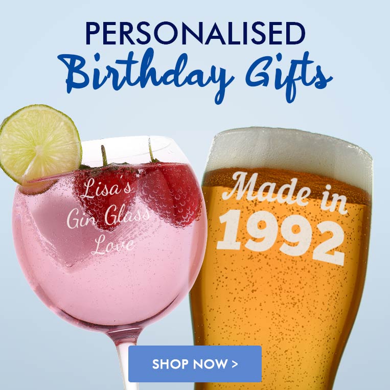 Shop Personalised Birthday Gifts For Every Age