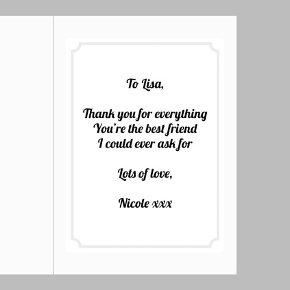 Thank You Bloom Greeting Card
