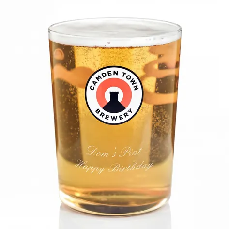 Personalised Camden Town Brewery Jack Pint Glass