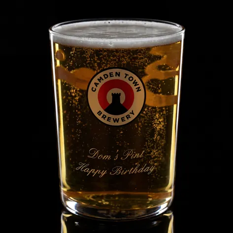 Personalised Camden Town Brewery Jack Pint Glass