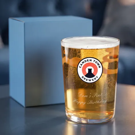 Personalised Camden Town Brewery Jack Pint Glass