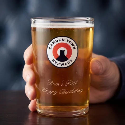 Personalised Camden Town Brewery Jack Pint Glass