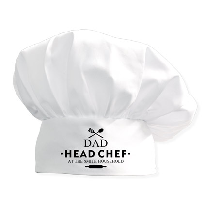 Personalised Chef Hat - Head Chef