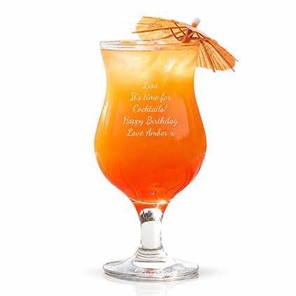 Personalised Engraved Cocktail Glass