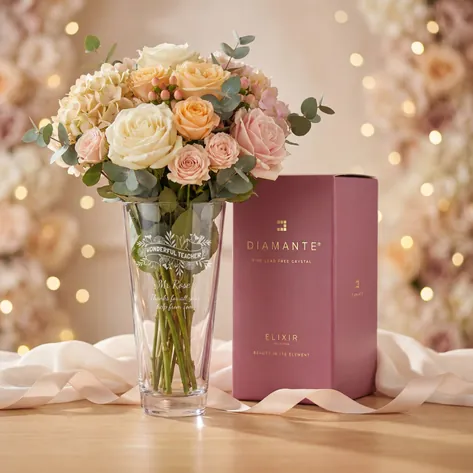 Personalised Wonderful Teacher Banner Conical Vase