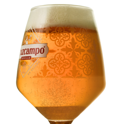 Personalised Cruzcampo Pint Glass