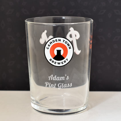 Personalised Camden Town Brewery Jack Pint Glass