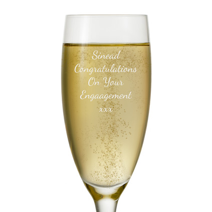 Personalised Grand Champagne Flute