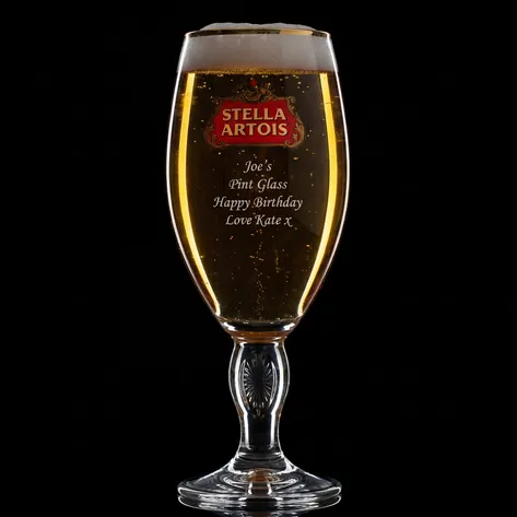 Personalised Stella Glass