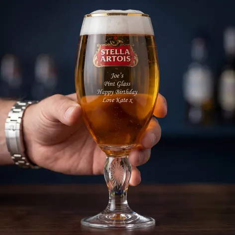 Personalised Stella Glass