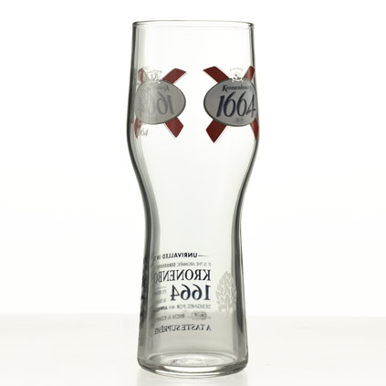 Personalised Kronenbourg Pint Glass