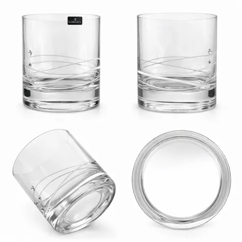 Personalised Whisky Glass With Swarovski Elements