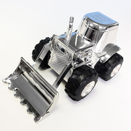 Personalised Childrens Digger Money Box