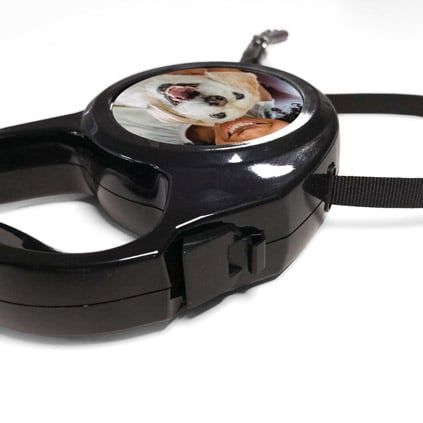 Personalised Retractable Dog Lead Photo Upload For Small And Medium Dogs
