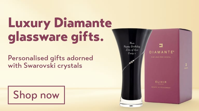 Diamante Glassware With Swarovski Elements