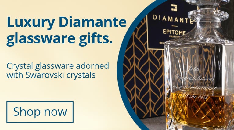 Diamante Glassware With Swarovski Elements