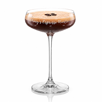Personalised Espresso Martini Glass