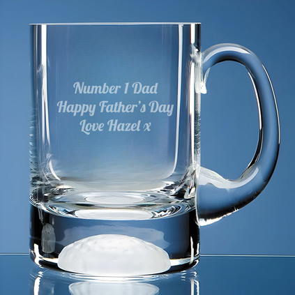 Personalised Golf Ball Base Pint Tankard