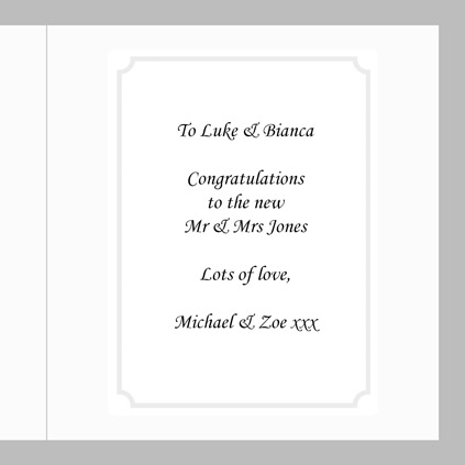 To The Happy Couple Greeting Card