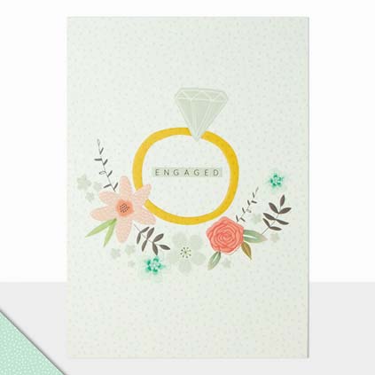 Happy Engagement Greeting Card