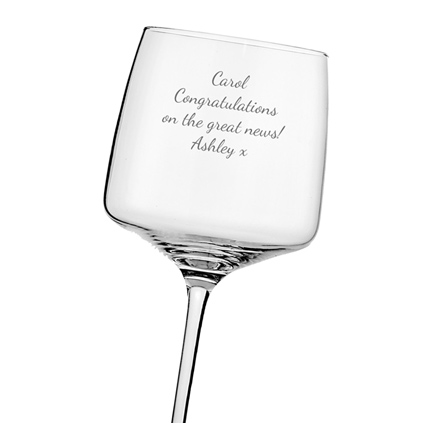 Personalised Hollywood Wine Glass 47 cl