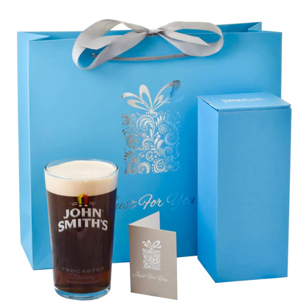 Personalised John Smiths Glass