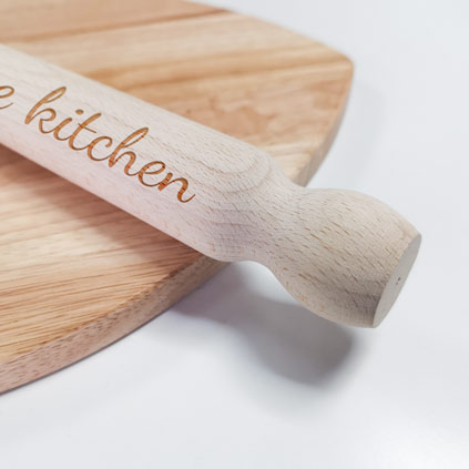 Personalised Large Rolling Pin Any Message Engraved