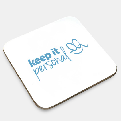 Personalised Logo Coaster Promotional Gift Idea