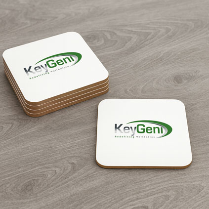 Personalised Logo Coaster Promotional Gift Idea