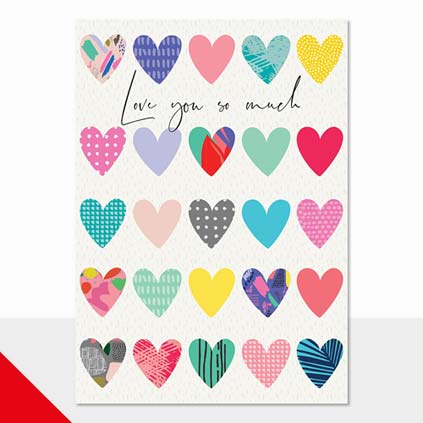 Love You So Much Greeting Card