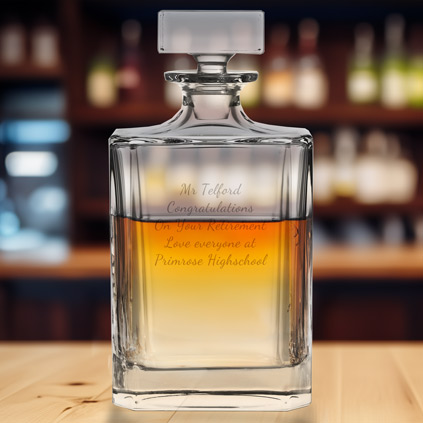 Personalised Luxury Decanter