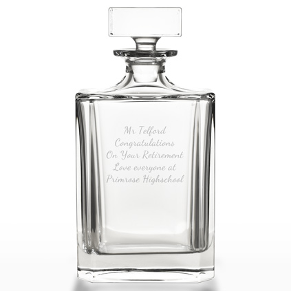 Personalised Luxury Decanter