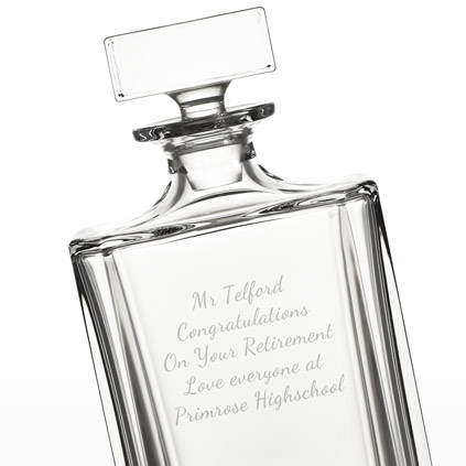 Personalised Luxury Decanter