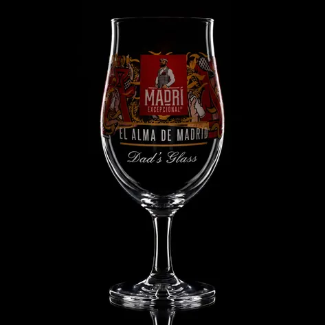 Personalised Madri Excepcional Limited Edition Pint Glass