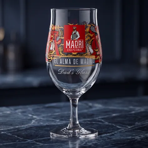 Personalised Madri Excepcional Limited Edition Pint Glass